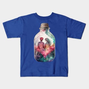 Bottle Couple valentine 2023 Kids T-Shirt